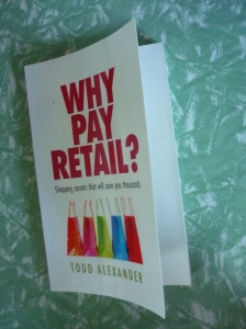Why Pay Retail? I didn't pay retail, I didn't pay anything for this book at all