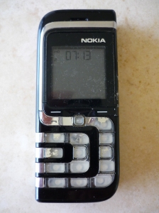 My old Nokia mobile phone which I still use when I'm in Australia