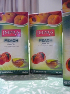 Peach green tea that I can only find at Reduced to Clear